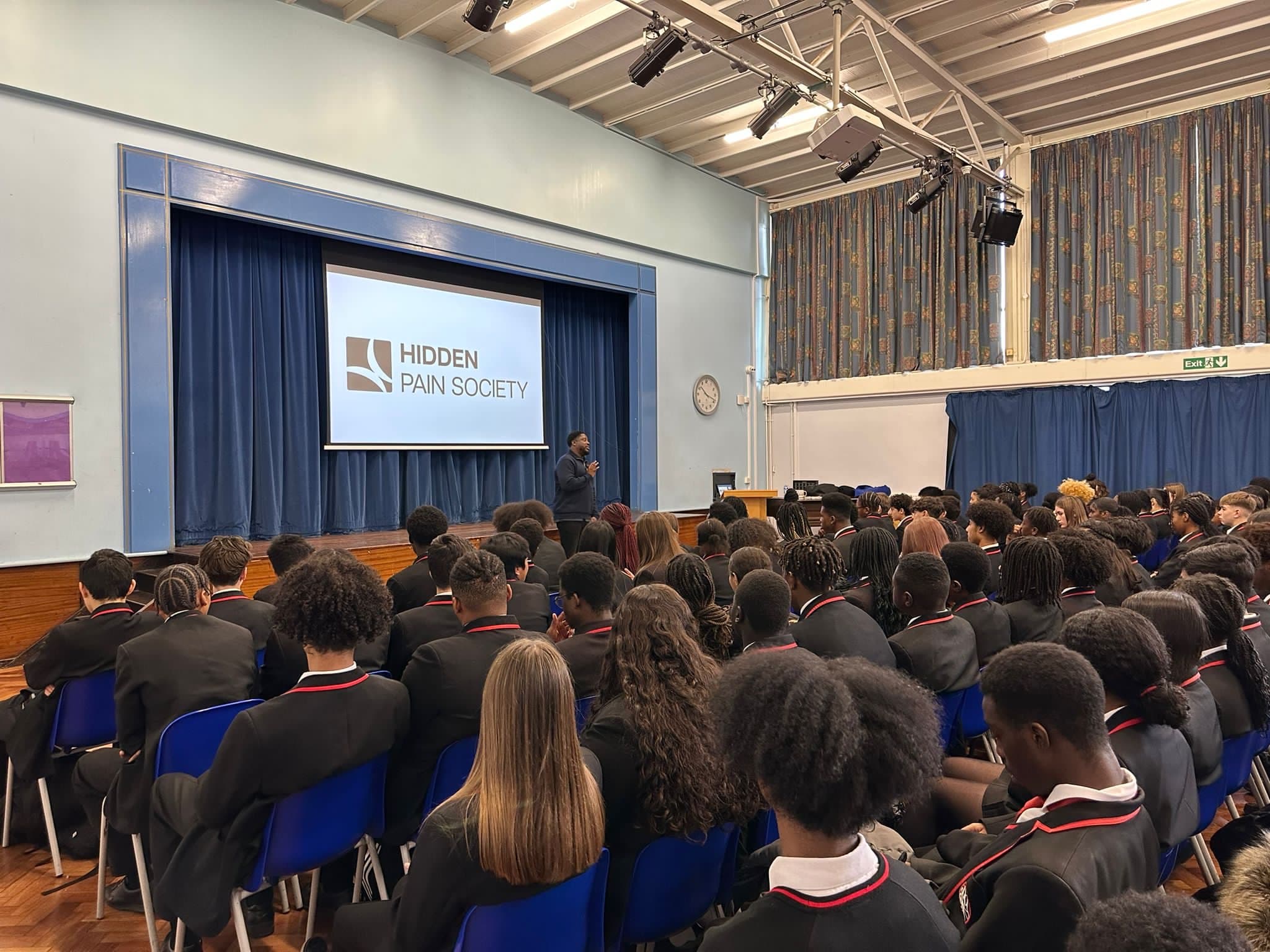 Hidden Pain Society school presentation